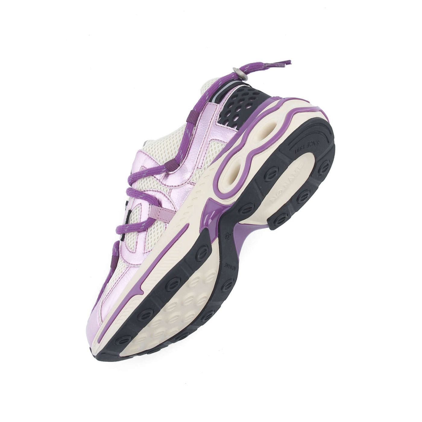 WILLO RUNNER W - MESH/METAL - BEIGE/LILAS